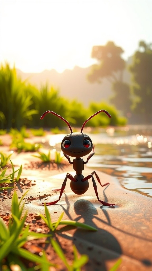 The Ant and the Dove