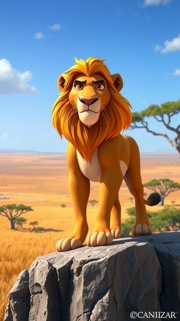 Create a Lion and Rate the Story