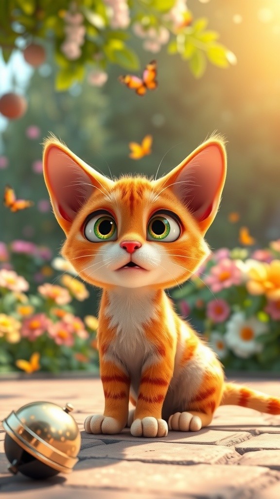 Whiskers the Cat and Her Missing Bell