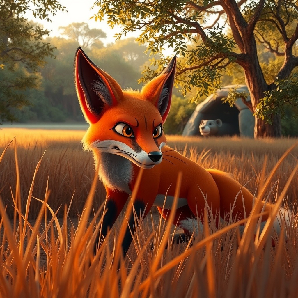 شیریں اور بخیل لومڑی کی کہانی