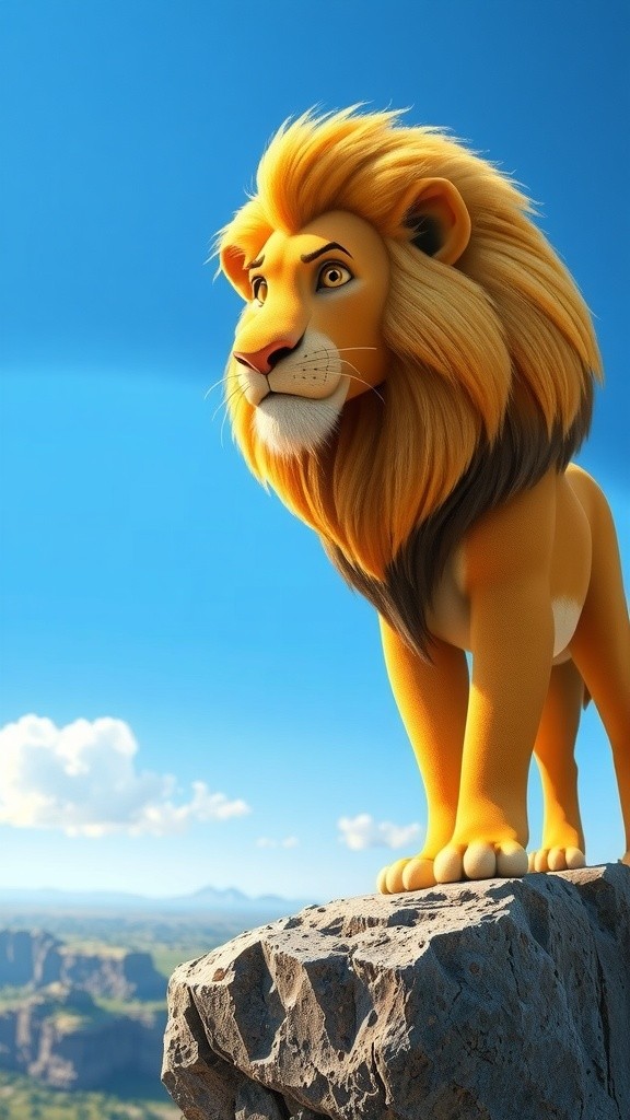 The Fearless King of the Savannah