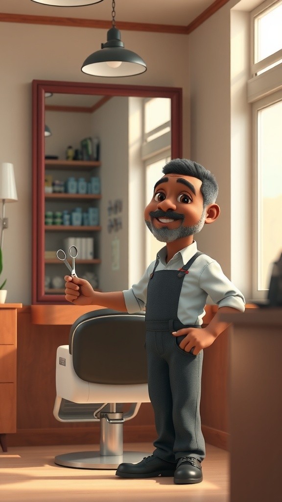 Kejadian Lucu di Toko Cukur Pak Udin