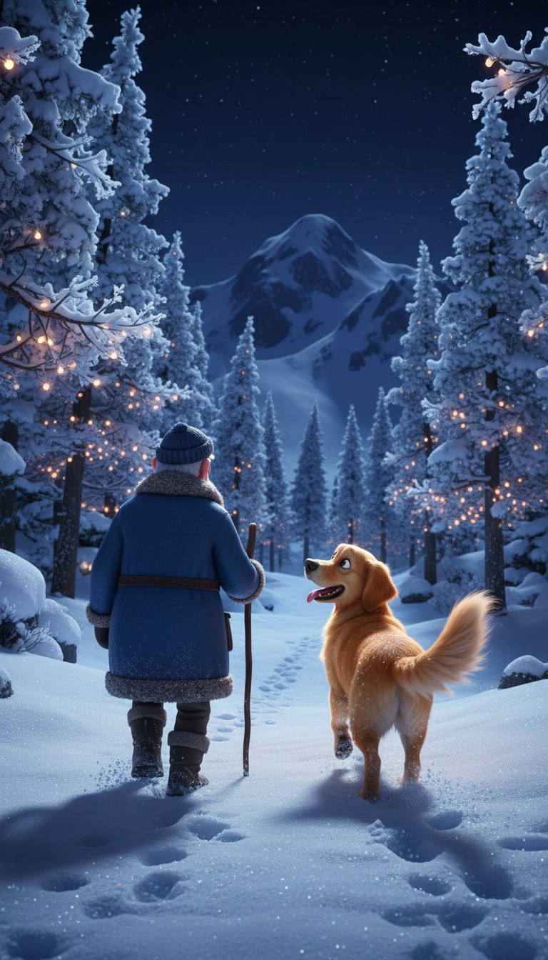 A Dog's Journey: From Snowy Despair to Heroic Rescue