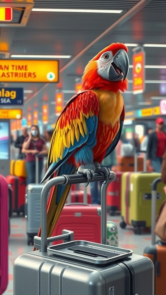 Pack Like a Parrot: The Joy of Free Checked Luggage!