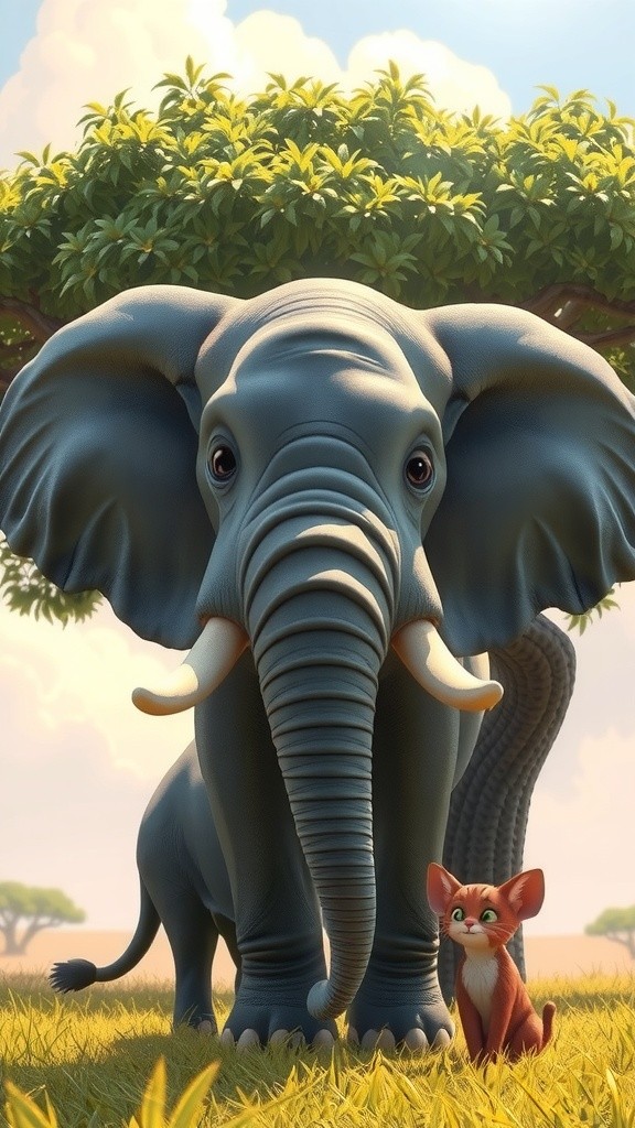 Gogo Si Gajah Kecil yang Lucu