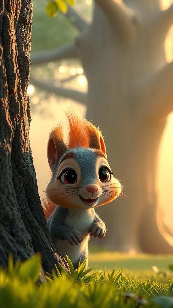 The Adventures of Acorn: A Charming Squirrel Tale