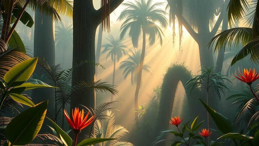 Awakening in the Jungle: A Dawn Symphony