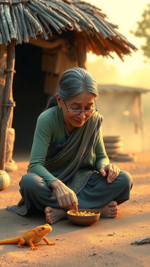 गरीब दादी का जीवन