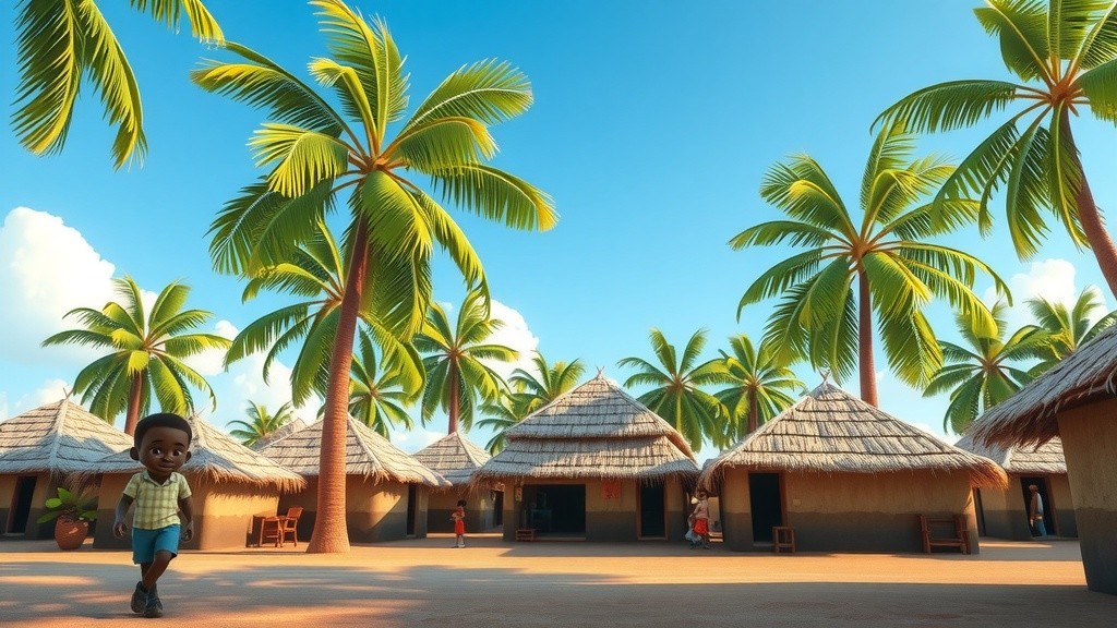 The Struggles of Tiya: A Child's Journey from Ghana's Villages to Family Conflicts