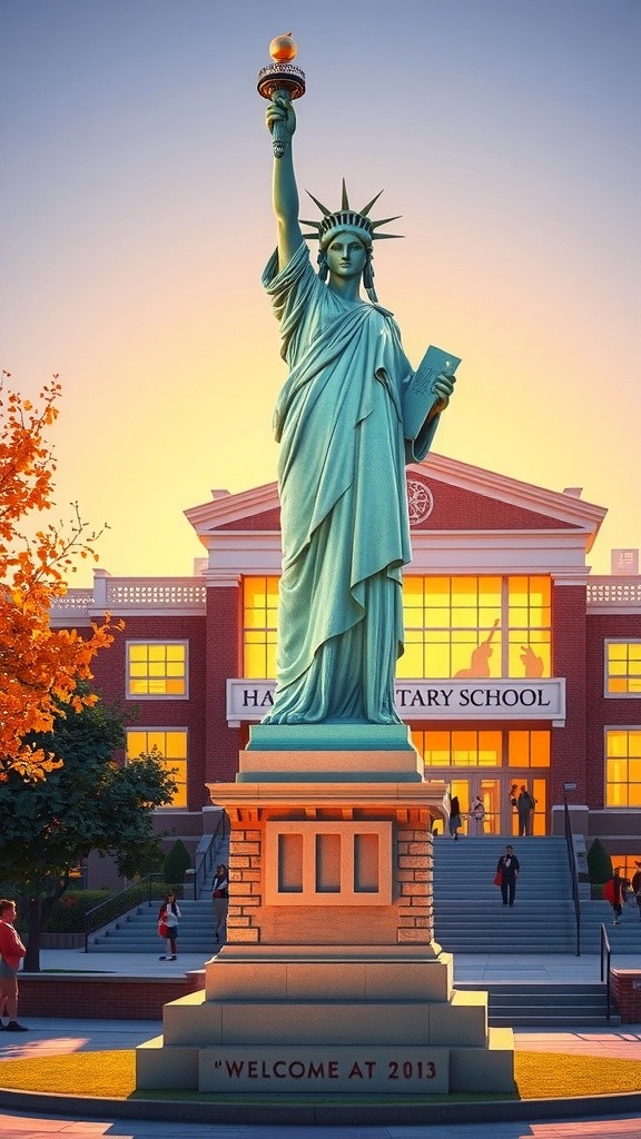 Liberty's Bright First Day