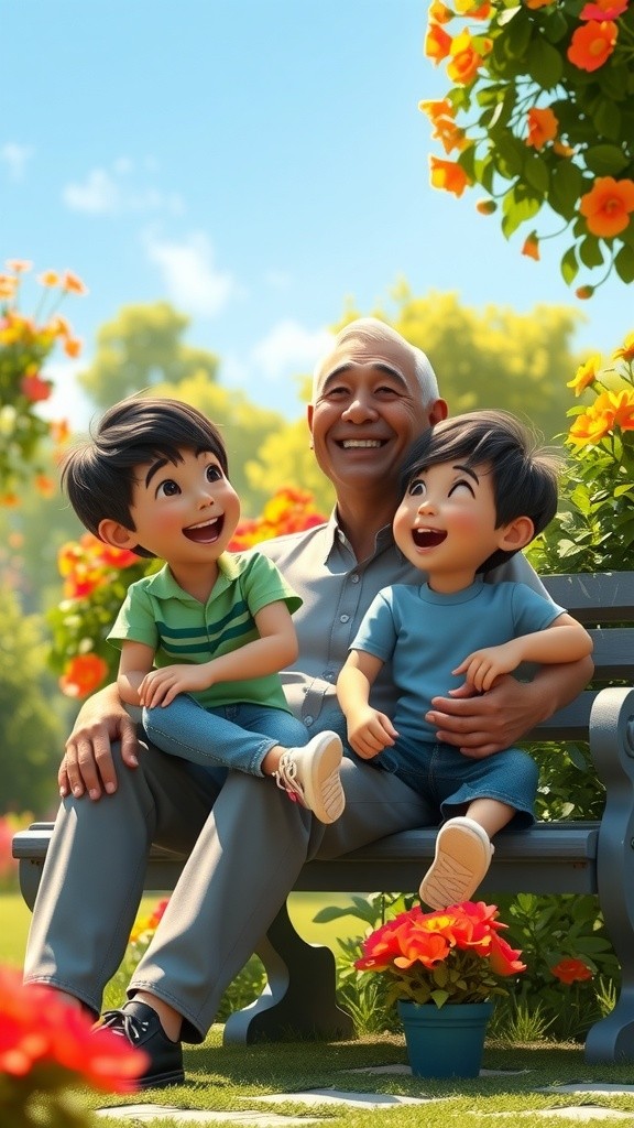 Joyful Moments in the Garden