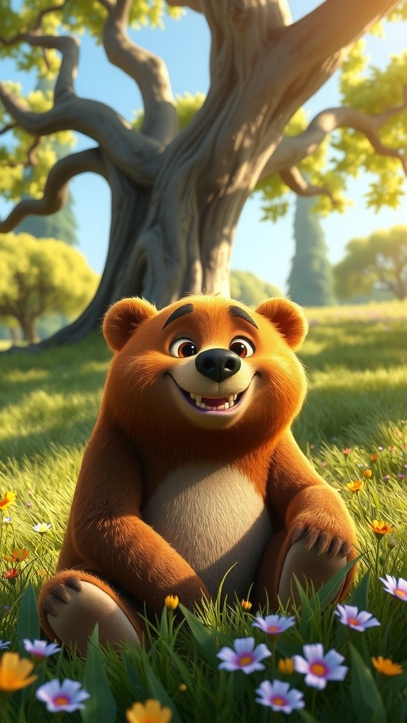 Happy Cartoon Animal Adventures