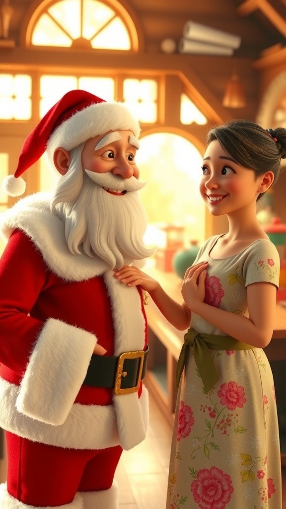 A Magical Sleigh Ride with Santa