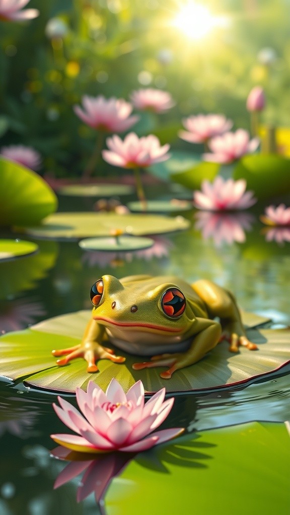 Kodok Romantis yang Komplain Hujan