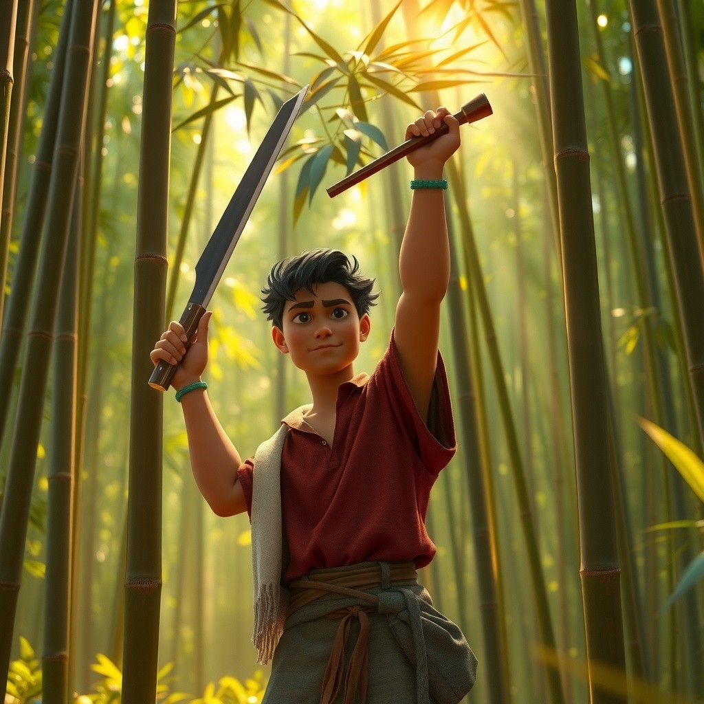 The Bamboo Girl: A Tale of Kaguya's Beauty