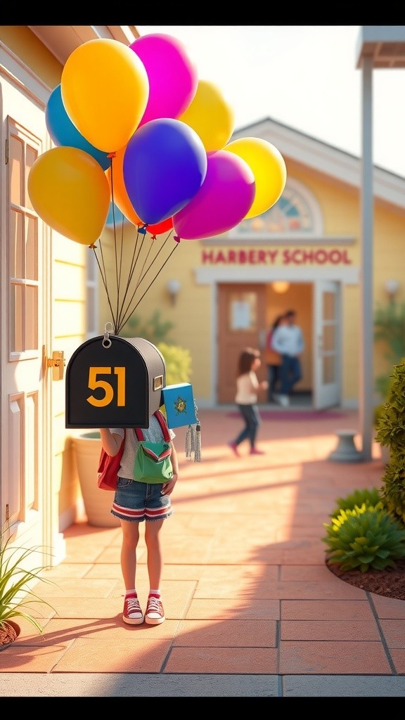 Liberty's First Day at Harbor Elementary!