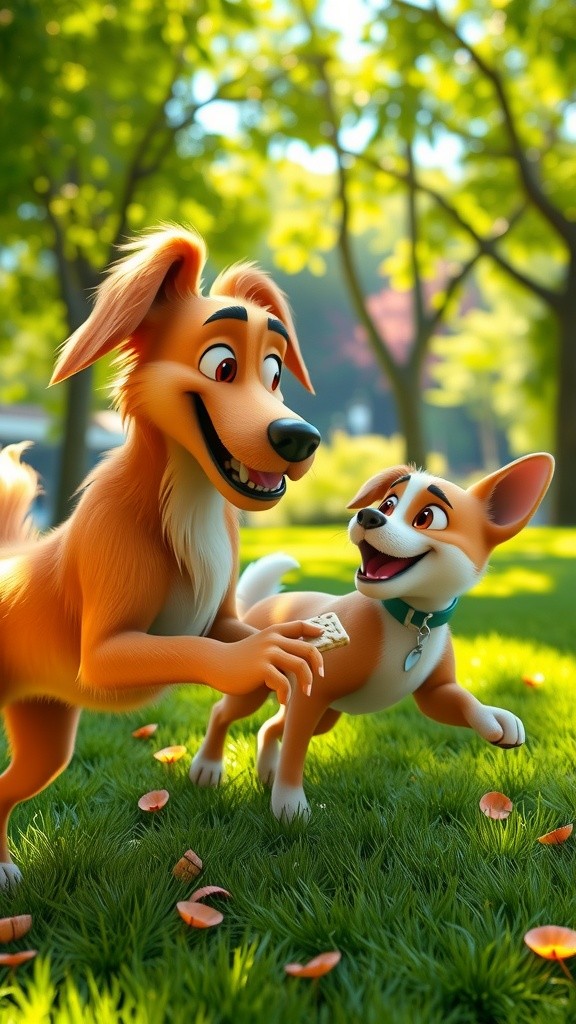 The Great Biscuit Caper: Friendship Over Fights!