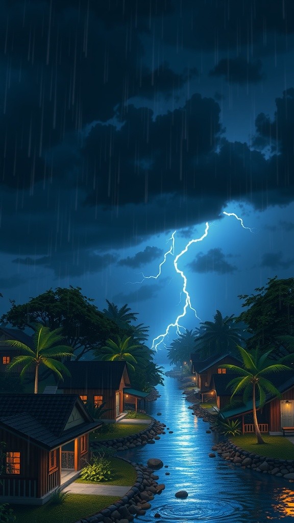 Detik-Detik Penyelamatan di Kampung Arus