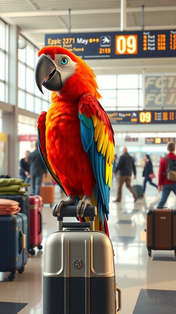 Pack Like a Parrot: Fly Easy, Fly Happy!