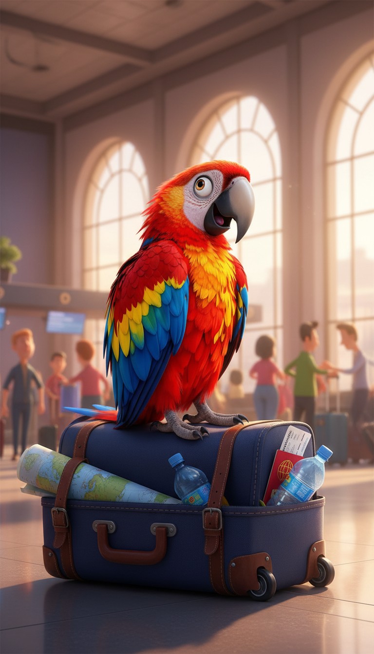 Packing Like a Parrot: Fly Easy, Fly Happy!