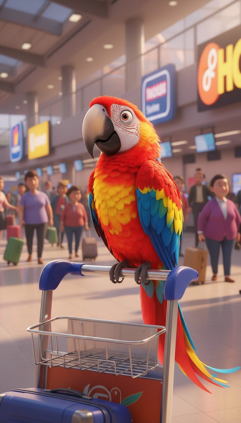 Pack Freely with Parrot Air: Fly Stress-Free!