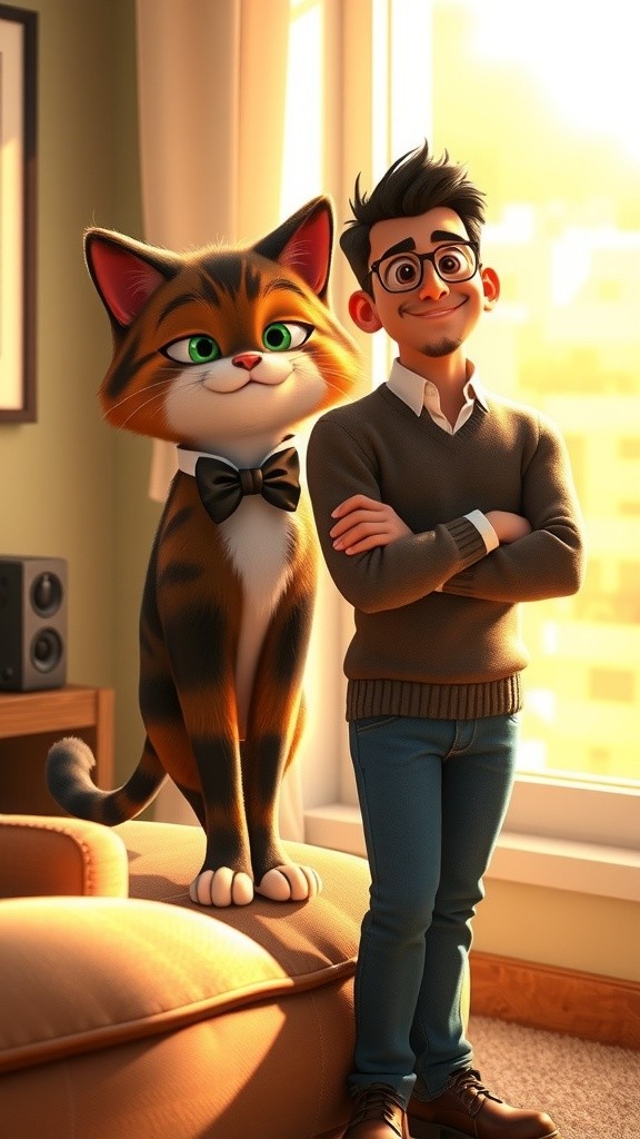 Cat Conversations: Emotional Support and Slight Disdain