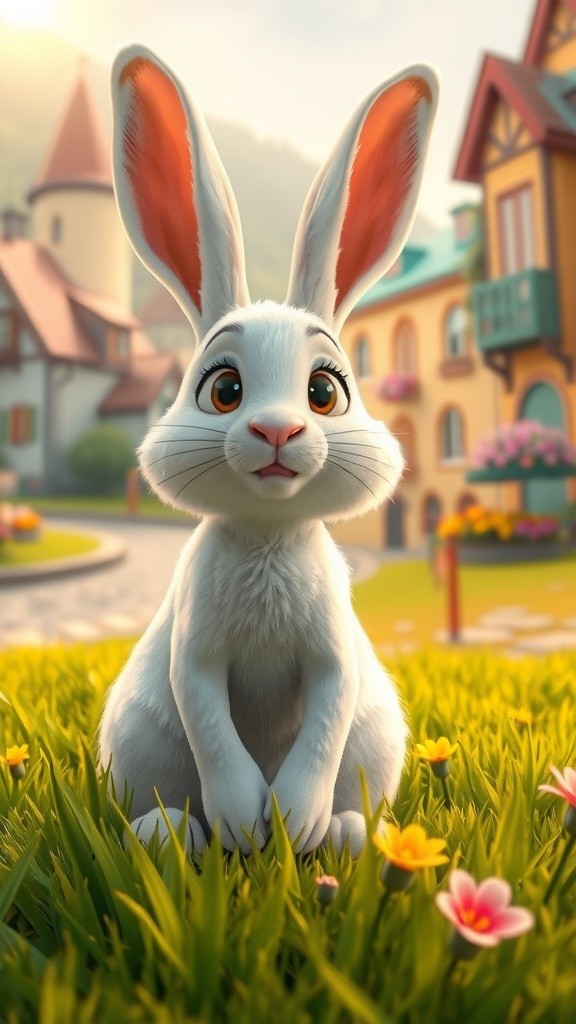 Bunty the Mischievous Rabbit