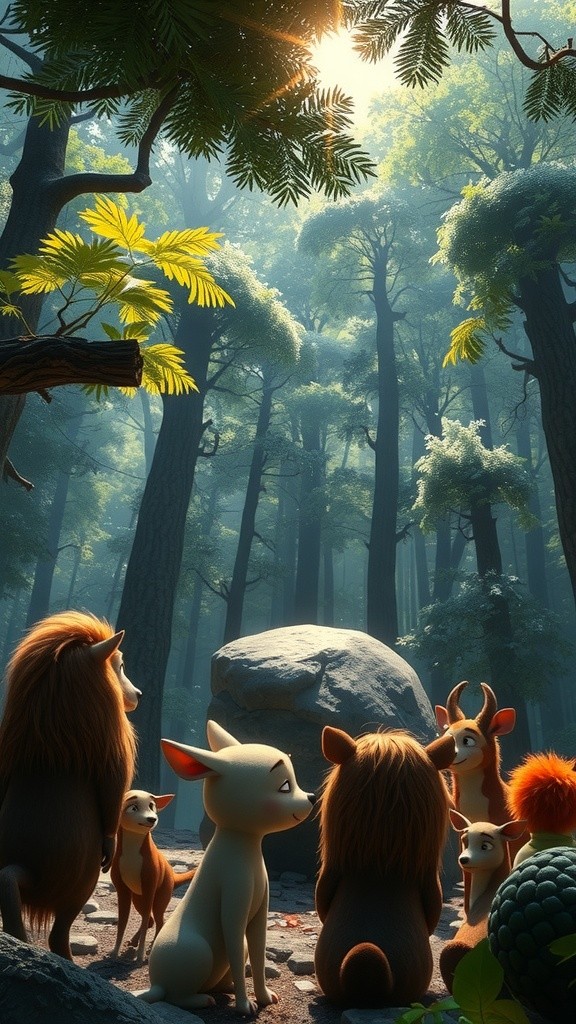 Rapat Hewan yang Kacau