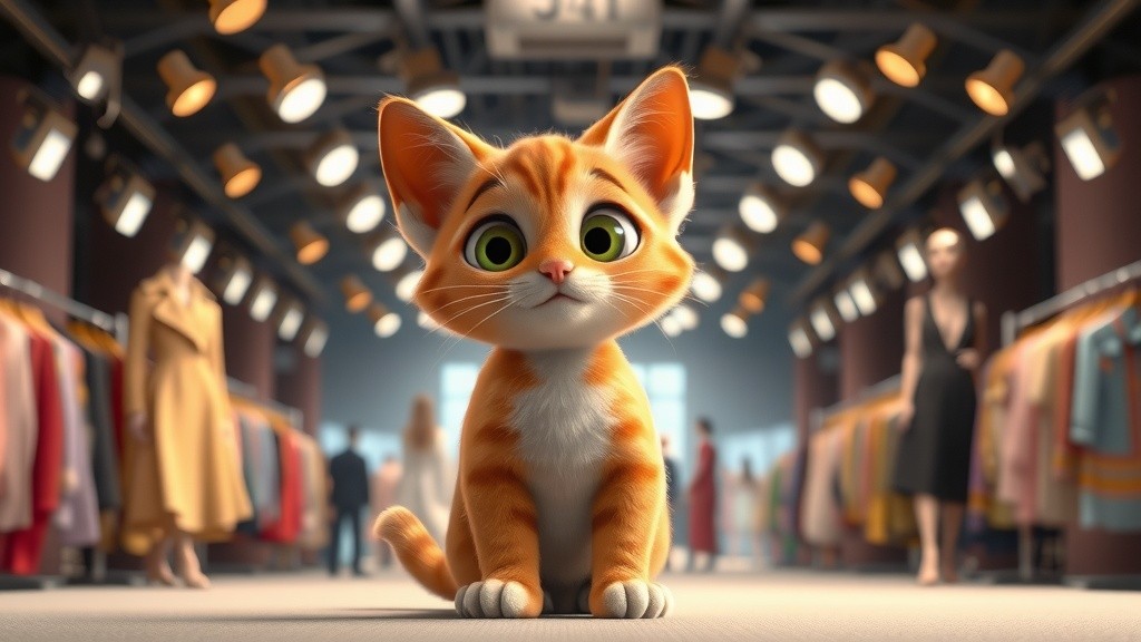 Kitten's Magical Fashion Adventure