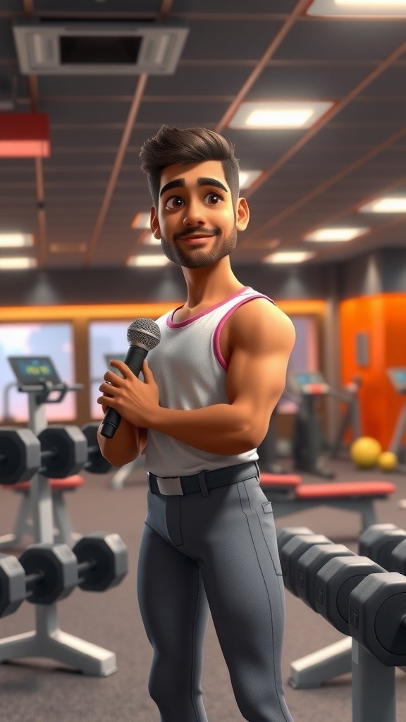 Gym Jokes and Friendly Challenges