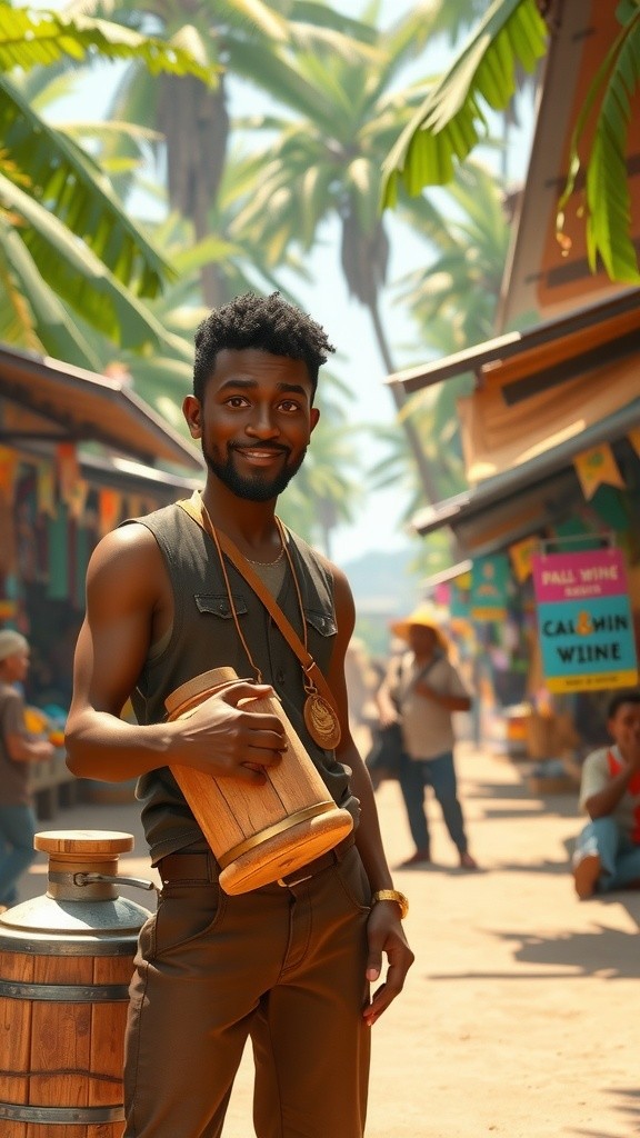 John the Palm Wine Tapper: A Village Poor Boy's Love Story with a Princess