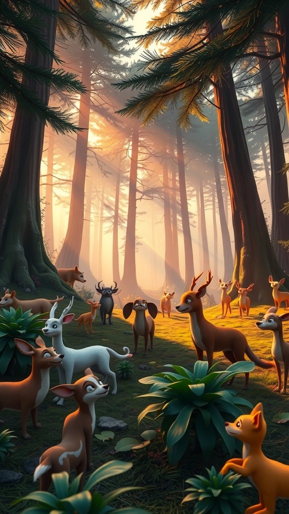 Rapat Chaos di Hutan: Ayam Jadi Ketua!