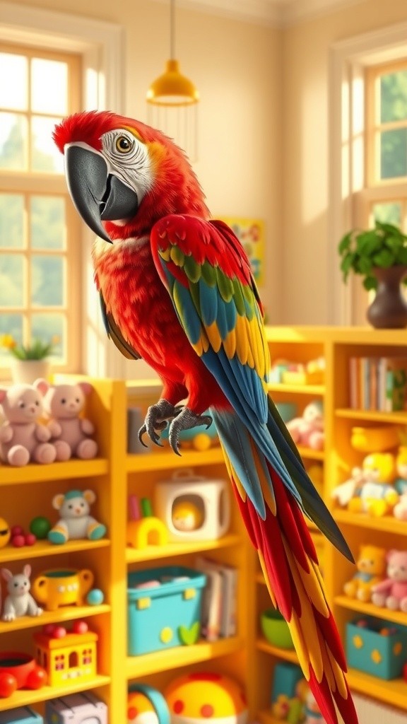 The Hilarious Adventures of a Talking Parrot