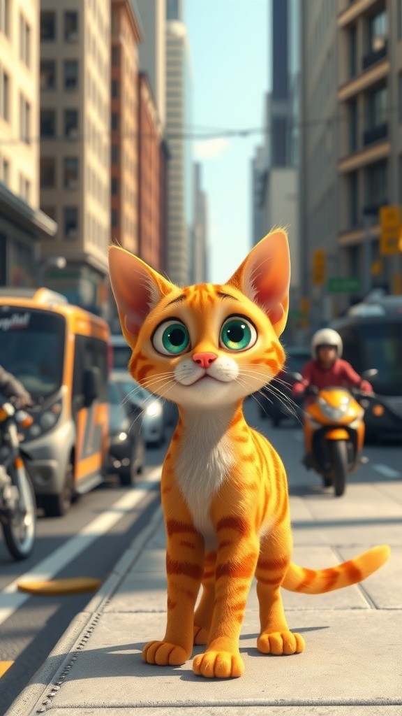 Ibu Kucing Berjuang Menyelamatkan Anak yang Terjebak