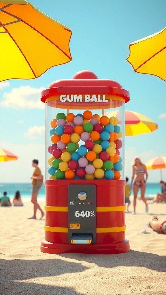 Beach Gumball Machine Fun Song!