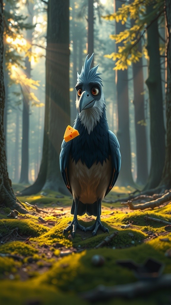 The Innocent Crow and the Greedy Fox