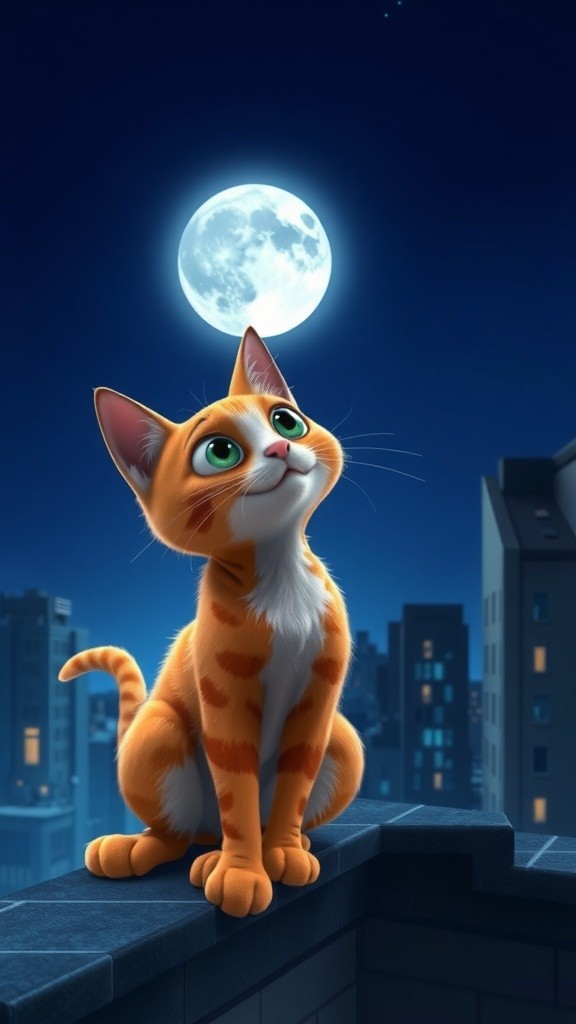 Whiskers and the Kindness of the Moon