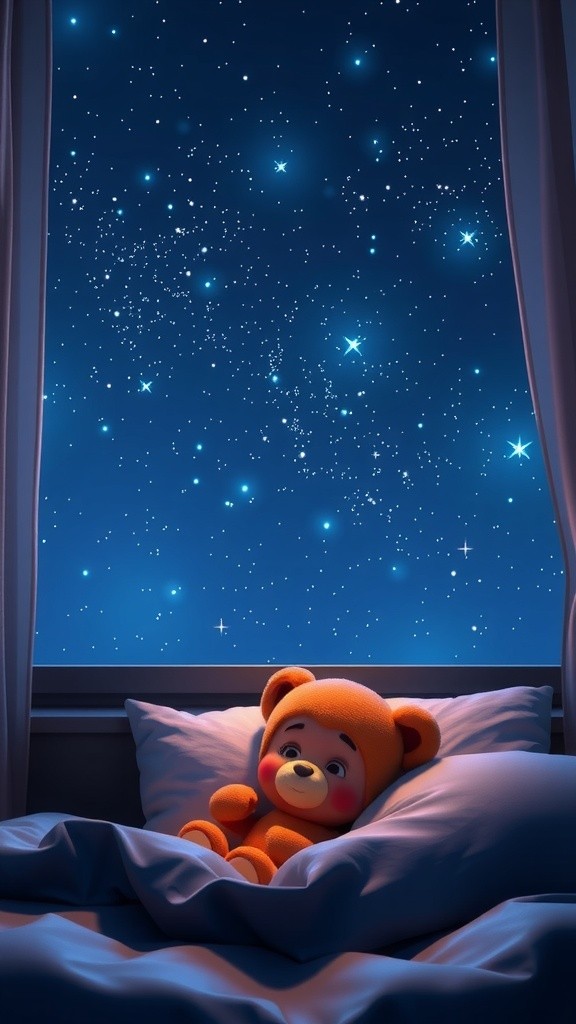 The Sleepy Little Star: A Gentle Bedtime Tale