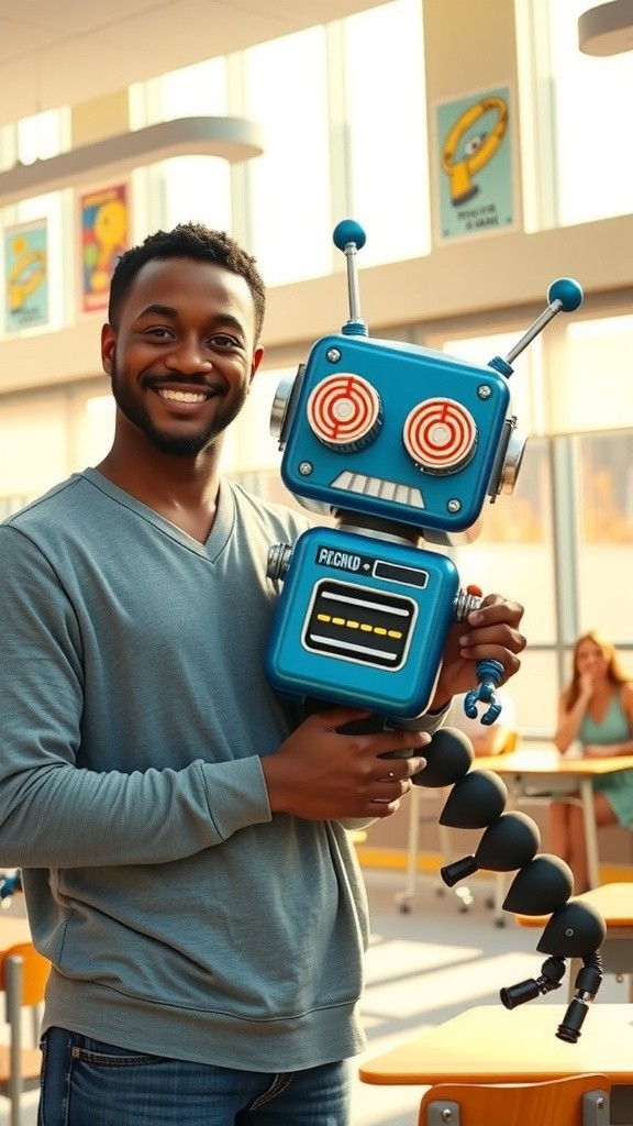 Robot Rajin, Siswa Capek!