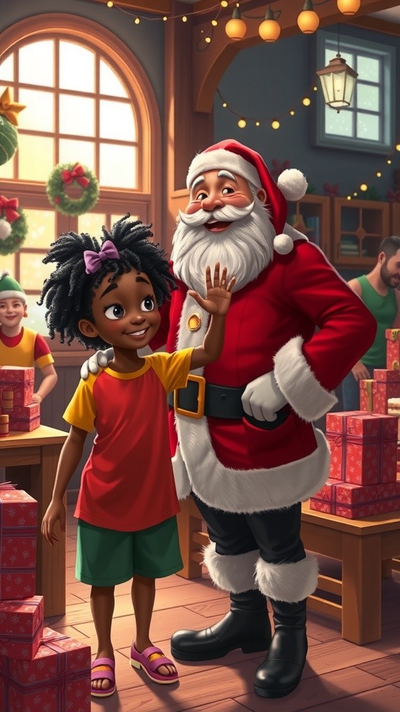 A Magical Sleigh Ride with Santa