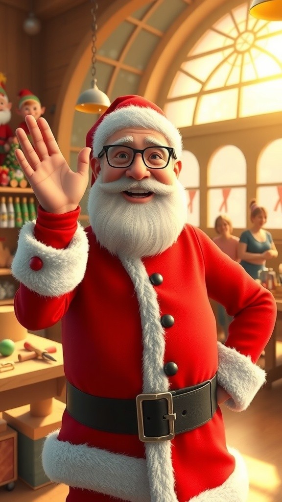 A Magical Sleigh Ride with Santa