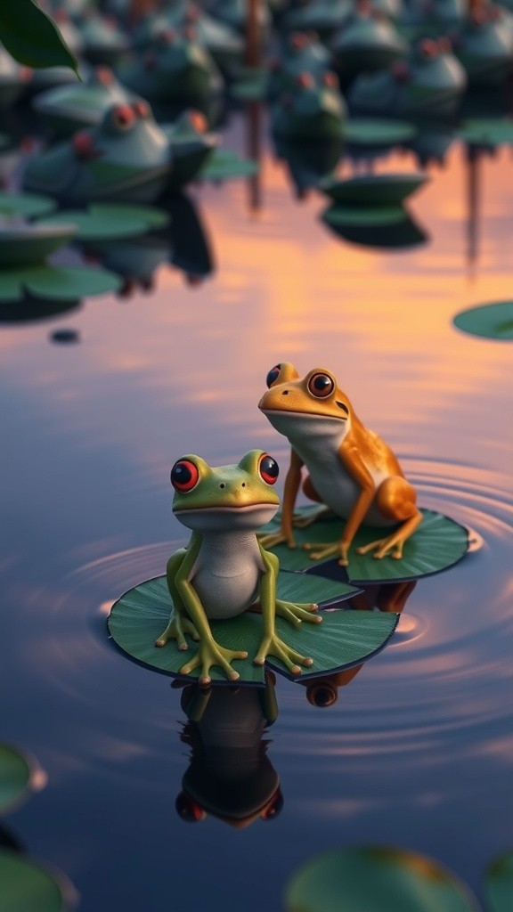 Keep Kicking: The Two Frogs' Tale of Perseverance