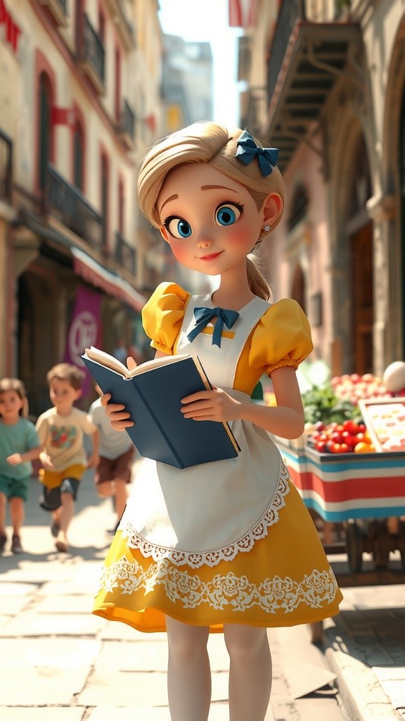 Dreams Amidst Chaos: A Girl's Journey