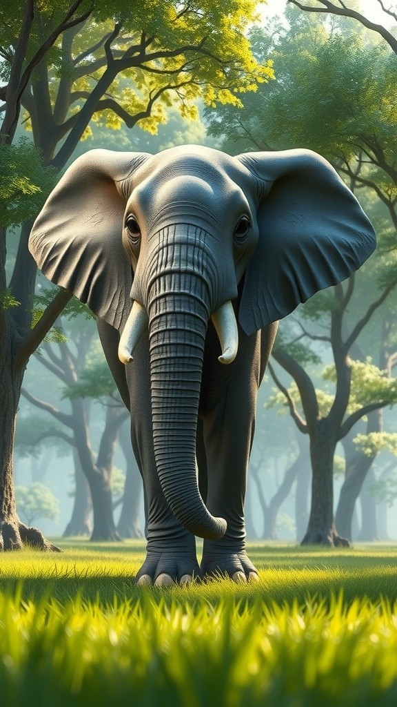 Lolo the Gentle Elephant: A Forest Adventure