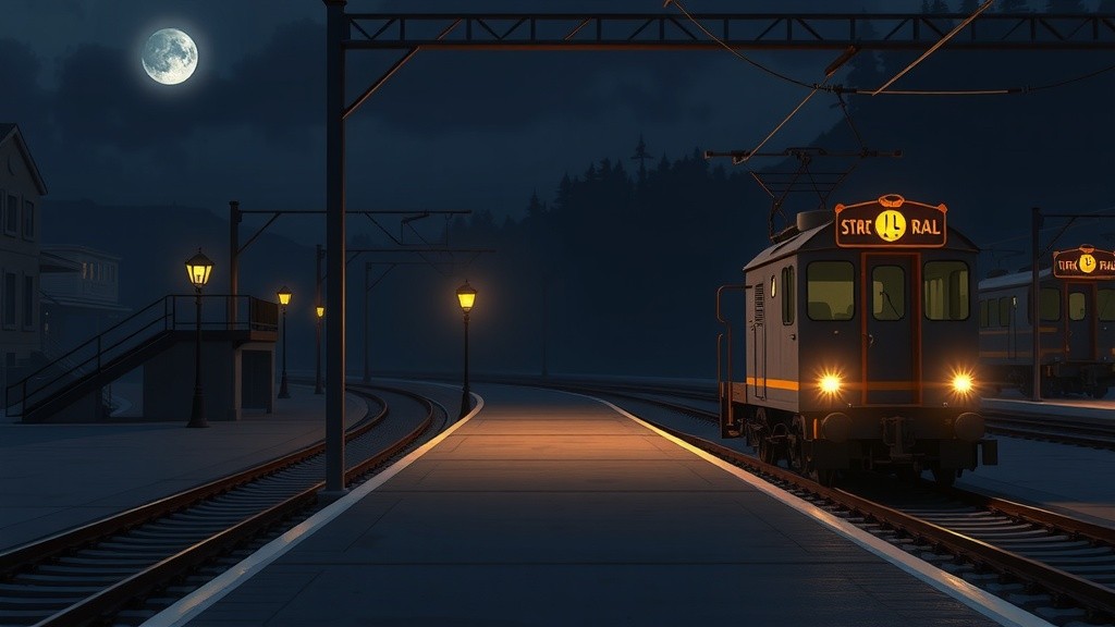 रात की अनजानी रेलगाड़ी