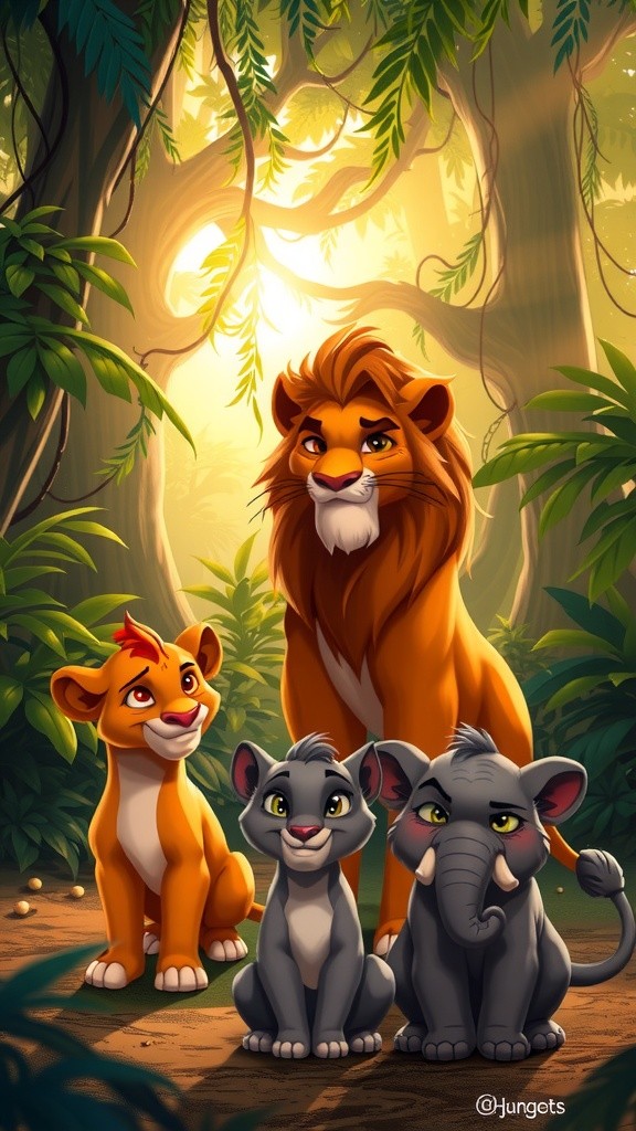 एकता की शक्ति: जंगल में आग और खरगोश की चालाकी