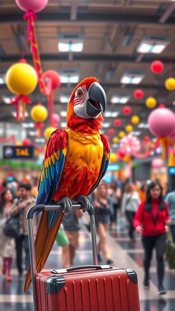 Parrot's Packed for Adventure!