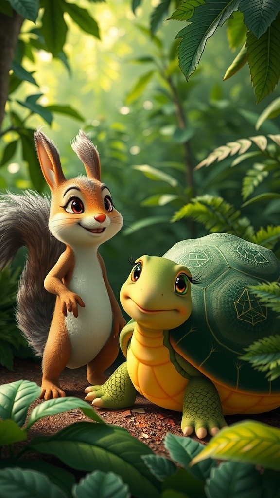 Kancil dan Kura-Kura: Pelajaran dari Perlombaan