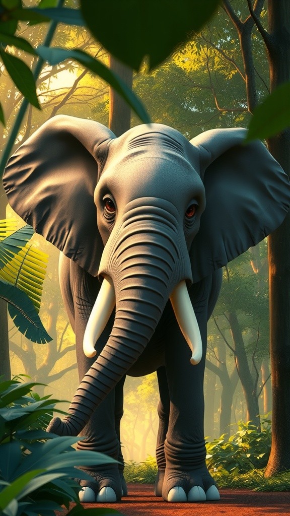 चतुर खरगोश और घमंडी हाथी की कहानी