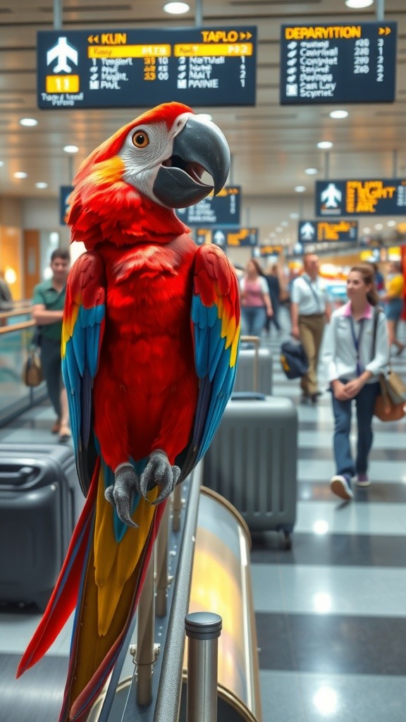 Parrot's Packed Adventure!